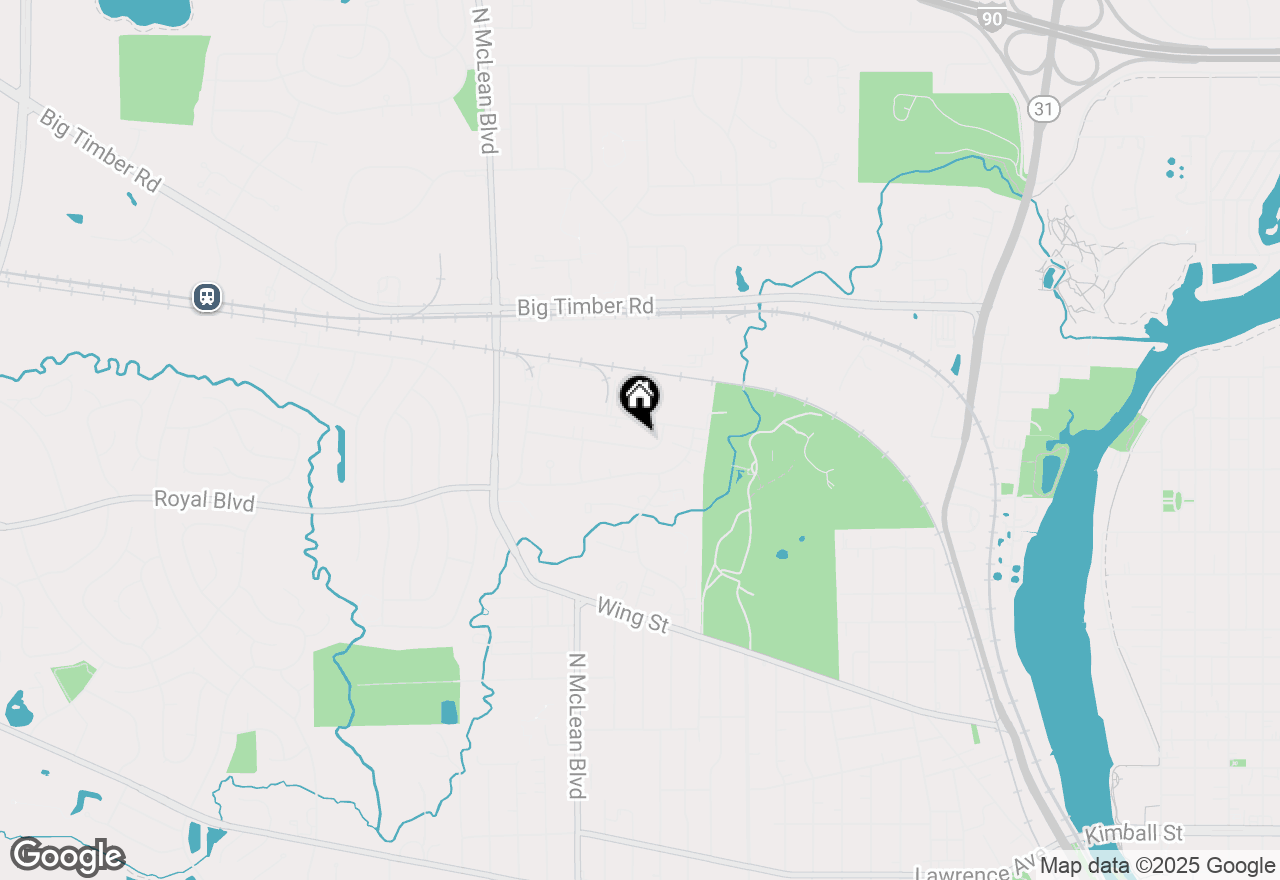 Map of 1300 Getzelman Drive #4, Elgin, IL 60123