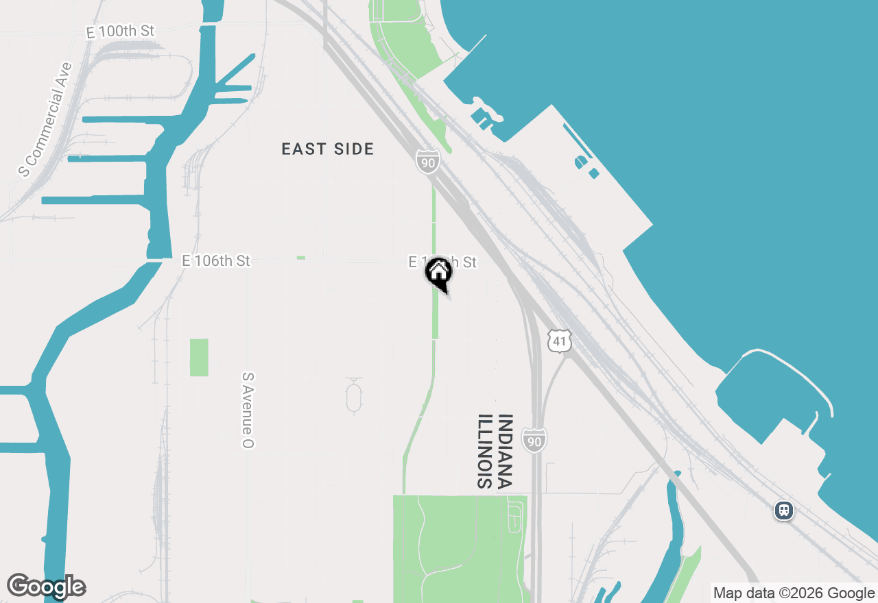 Map of 10700 S Avenue G, Chicago, IL 60617