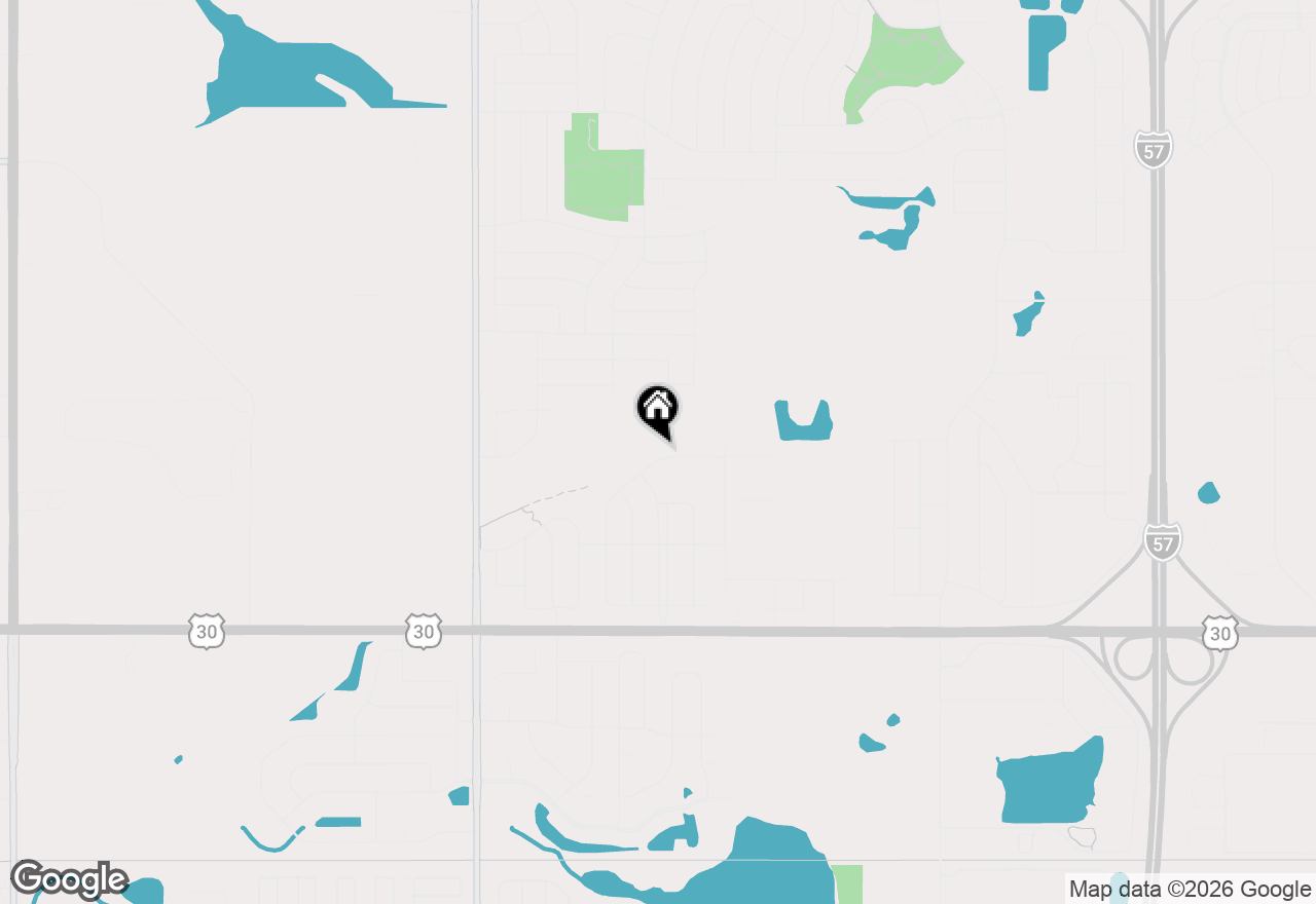 Map of 6030 Colgate Lane, Matteson, IL 60443