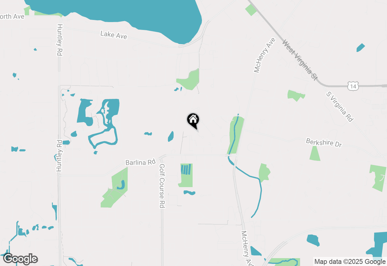 Map of 704 Saint Andrews Lane, Crystal Lake, IL 60014