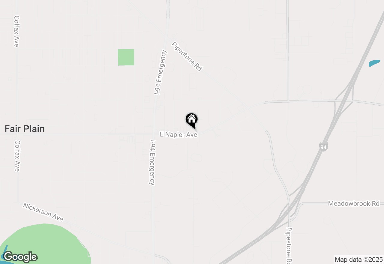 Map of 1175 E Napier Avenue, Benton Harbor, MI 49022