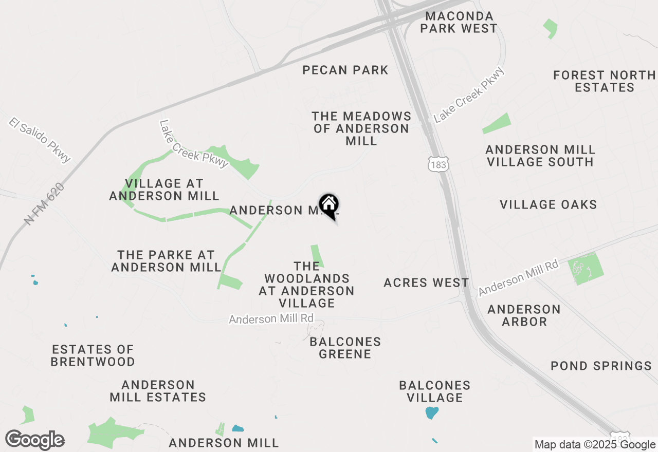 Map of 10410 Broken Shoe Trl, Austin, TX 78750