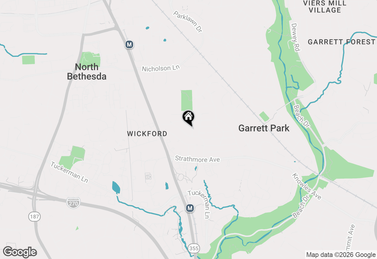 Map of 5206 Gretchen Street, Kensington, MD 20895