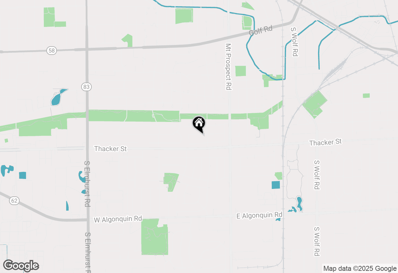 Map of 147 Lance Drive, Des Plaines, IL 60016