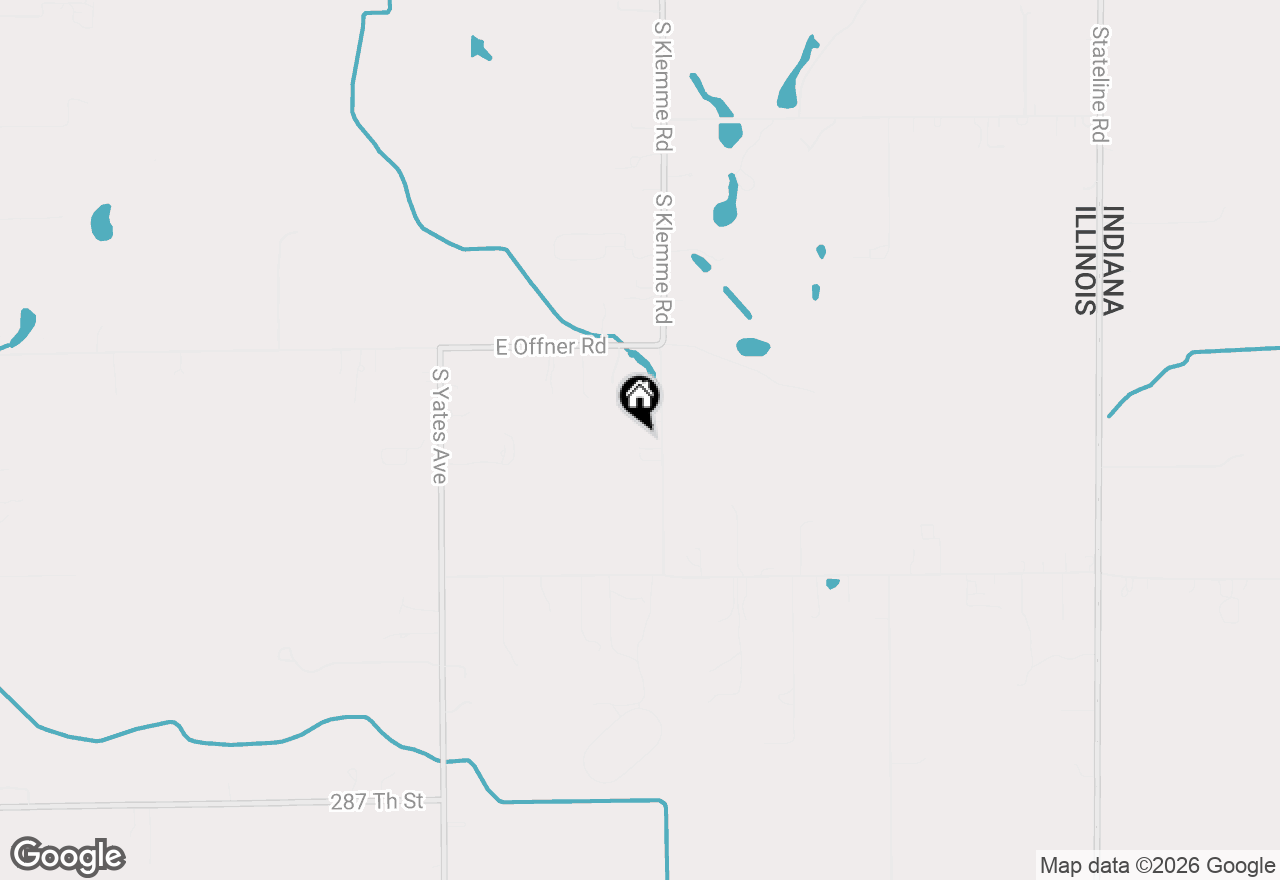 Map of 28050 S Klemme Road, Beecher, IL 60401