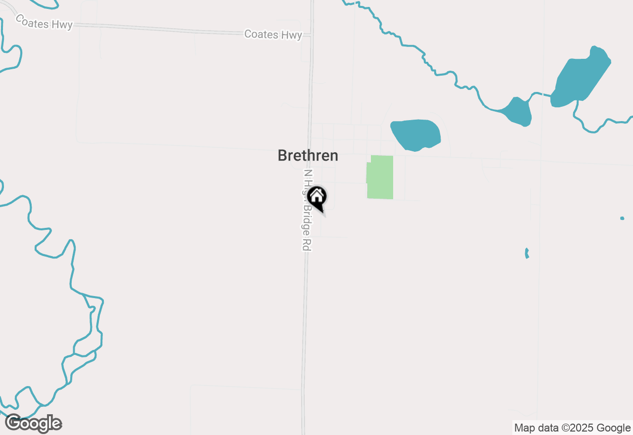 Map of 4248 Stutzman Street, Brethren, MI 49619