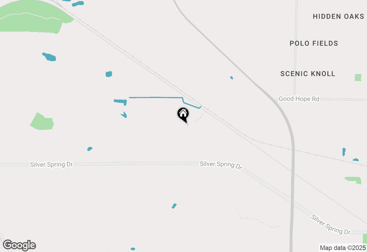 Map of N70W25842 Coventry Ct, Lisbon, WI 53089