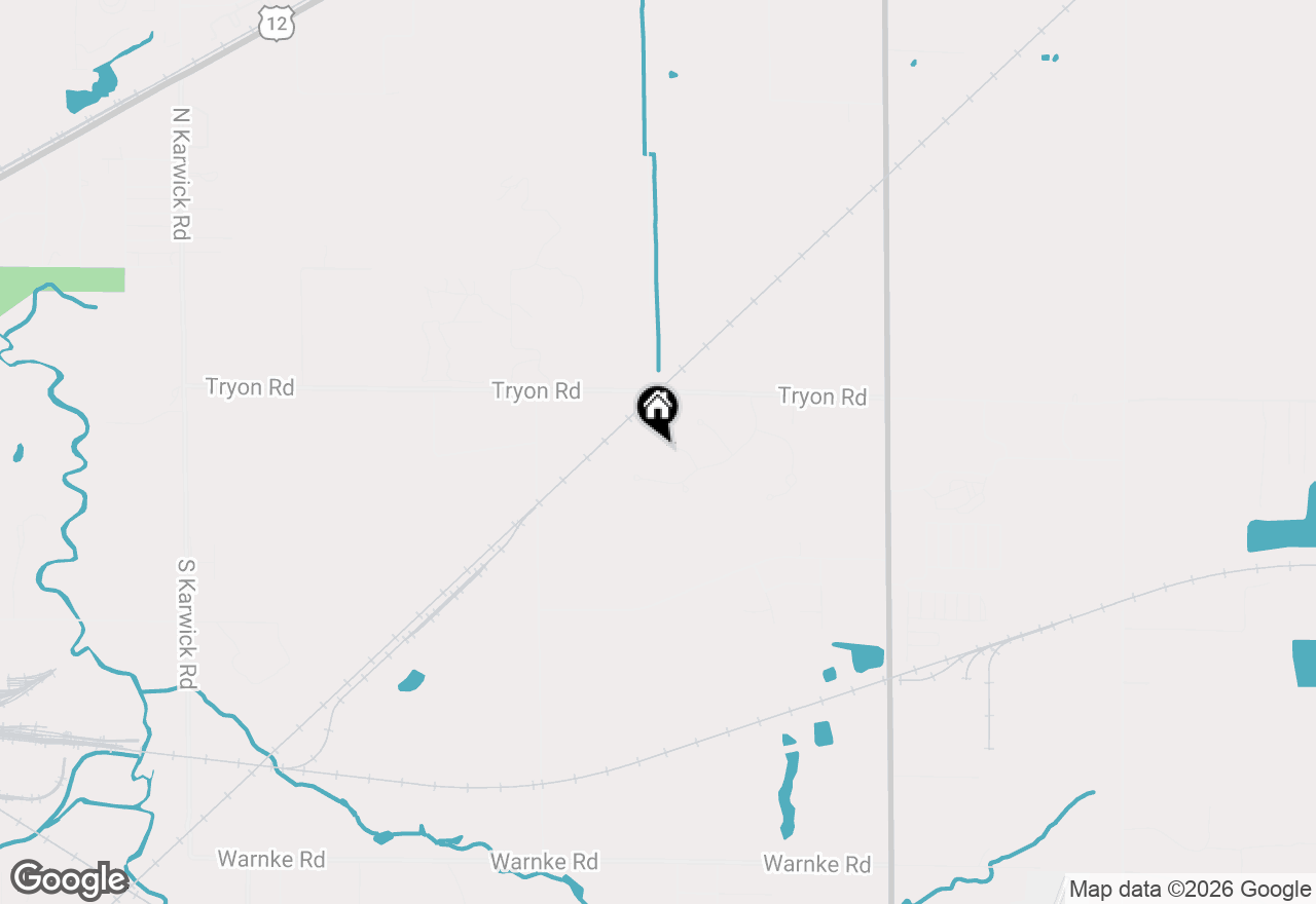 Map of 55 Magnolia Trail, Michigan City, IN 46360