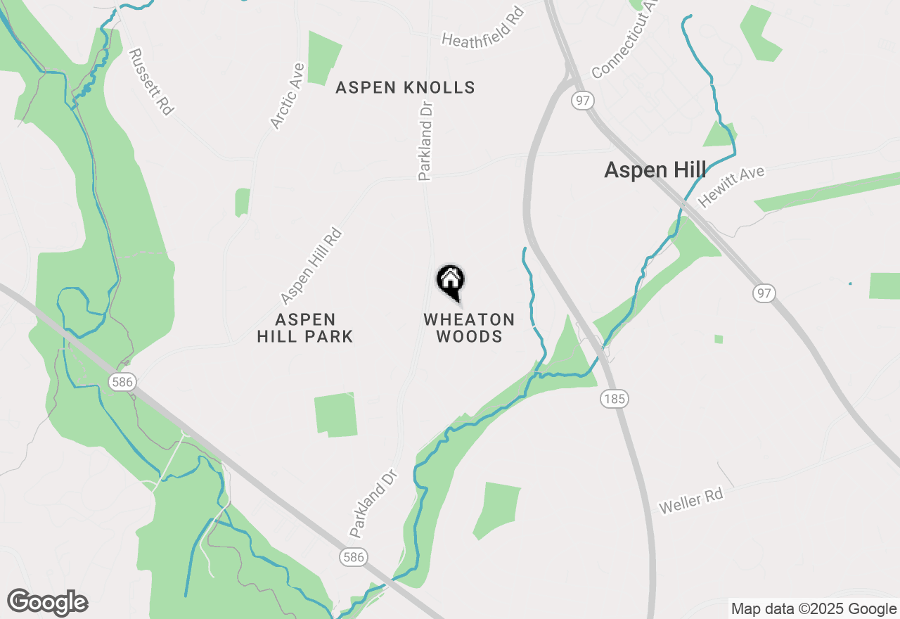 Map of 4308 Independence Street, Rockville, MD 20853