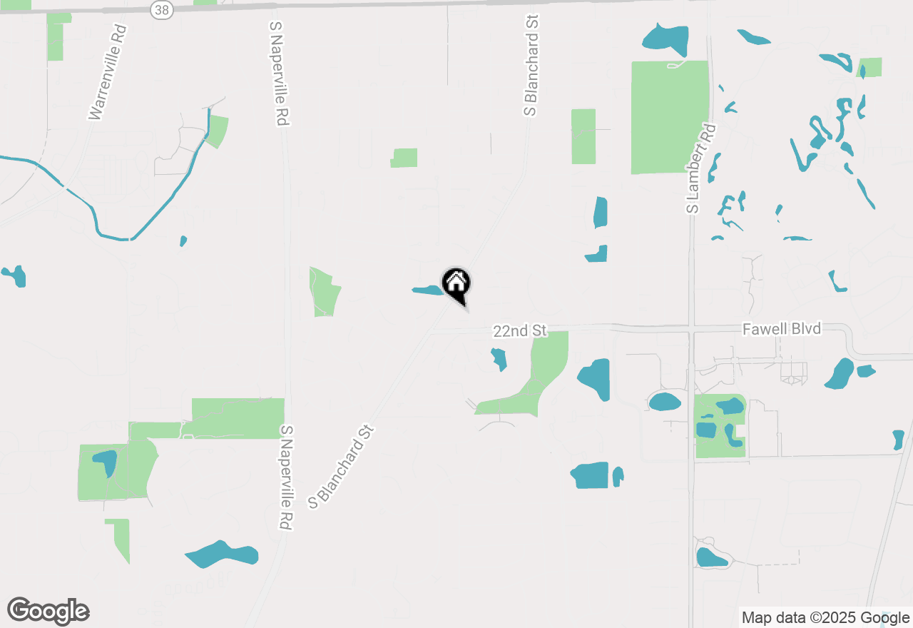 Map of 1604 Leytonstone Drive, Wheaton, IL 60189