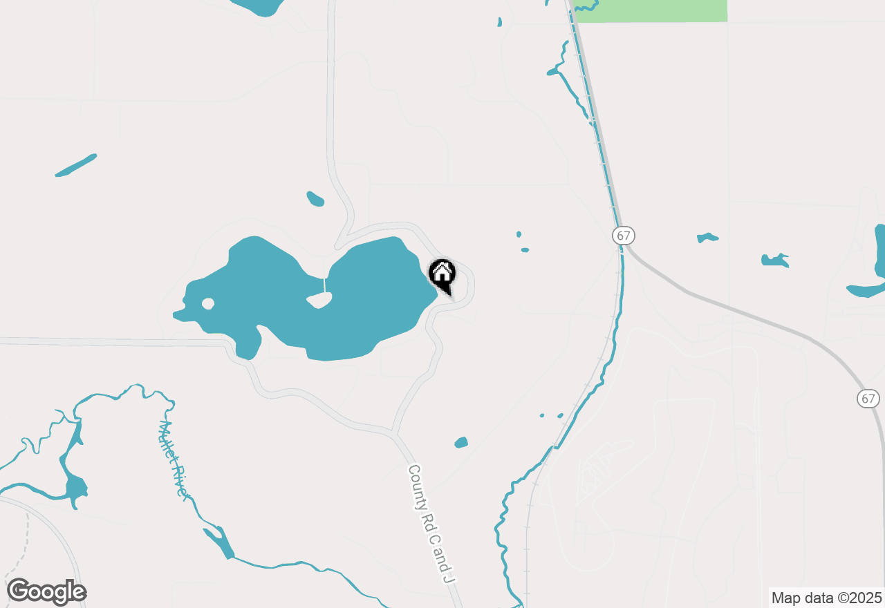 Map of N7356 County Road J, Plymouth, WI 53073