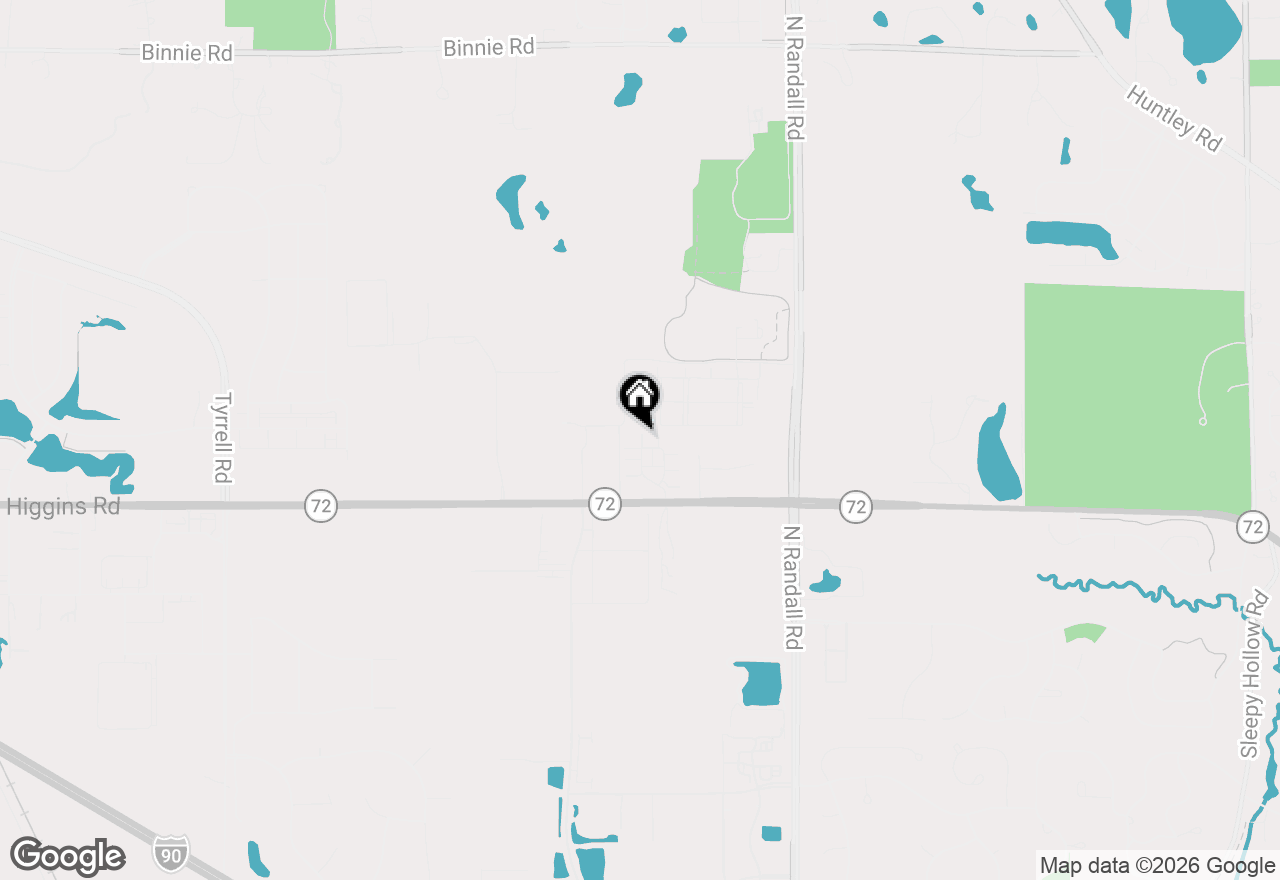 Map of 333 Settlers Place, West Dundee, IL 60118