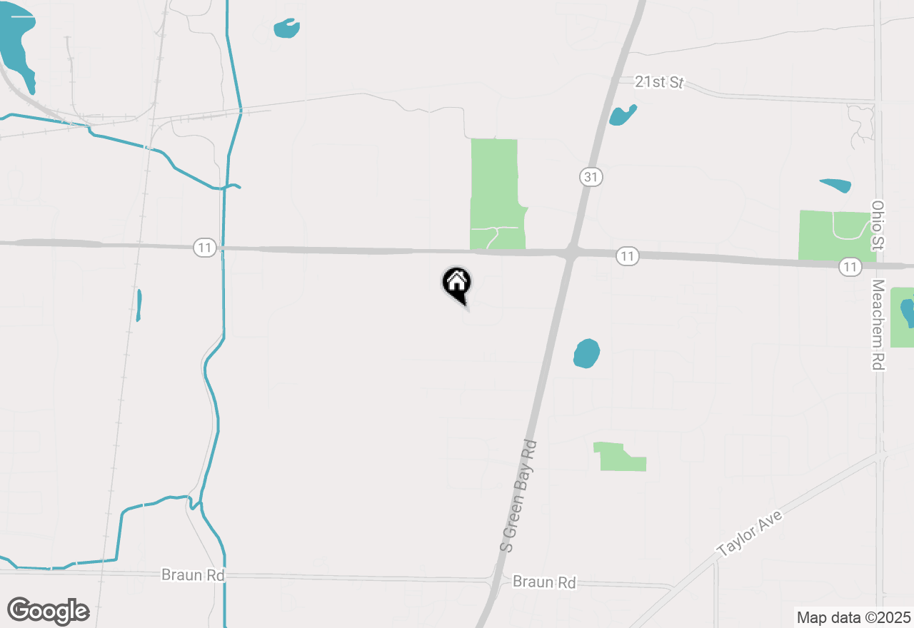 Map of 3330 Nobb Hill Dr, Mount Pleasant, WI 53406