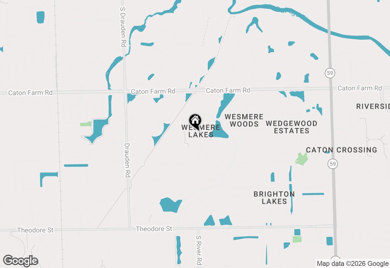 Map of 2110 Wynham Lakes Court, Plainfield, IL 60586