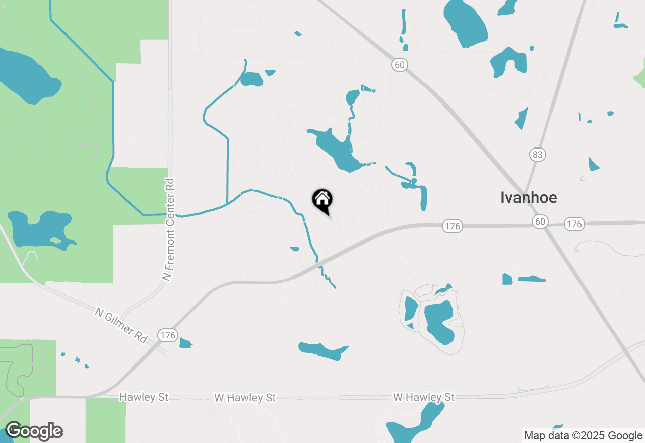 Map of 21819 W Riviera Court, Mundelein, IL 60060