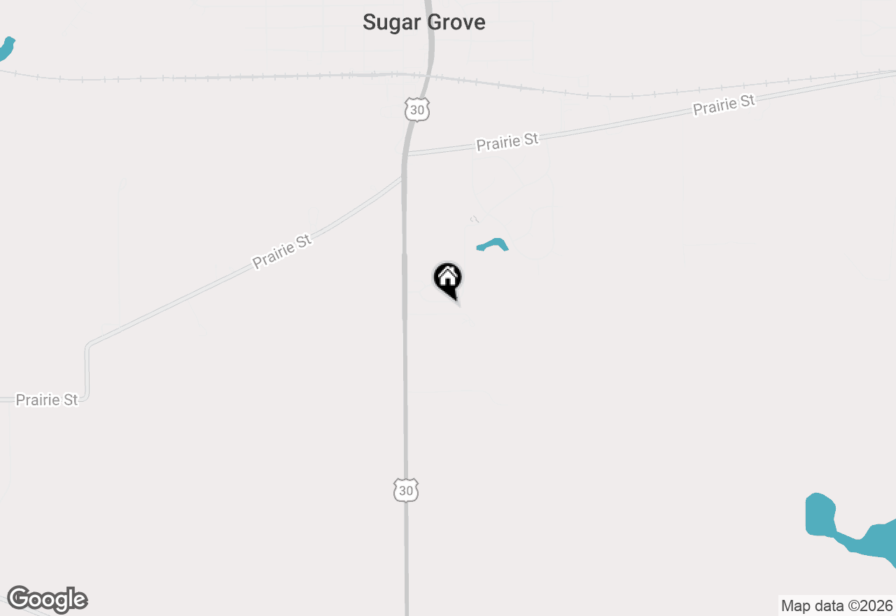 Map of 534 Mallard Lane #B, Sugar Grove, IL 60554