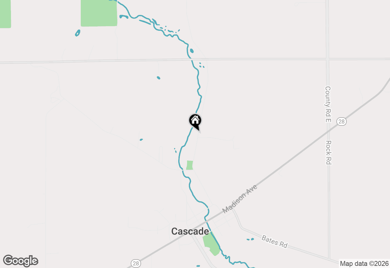 Map of Lt0 Clark St, Cascade, WI 53011