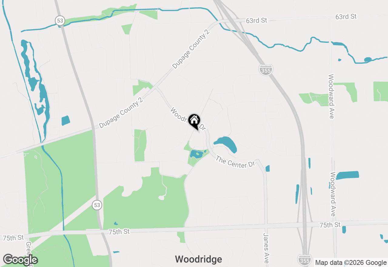 Map of 6930 Blue Flag Avenue, Woodridge, IL 60517