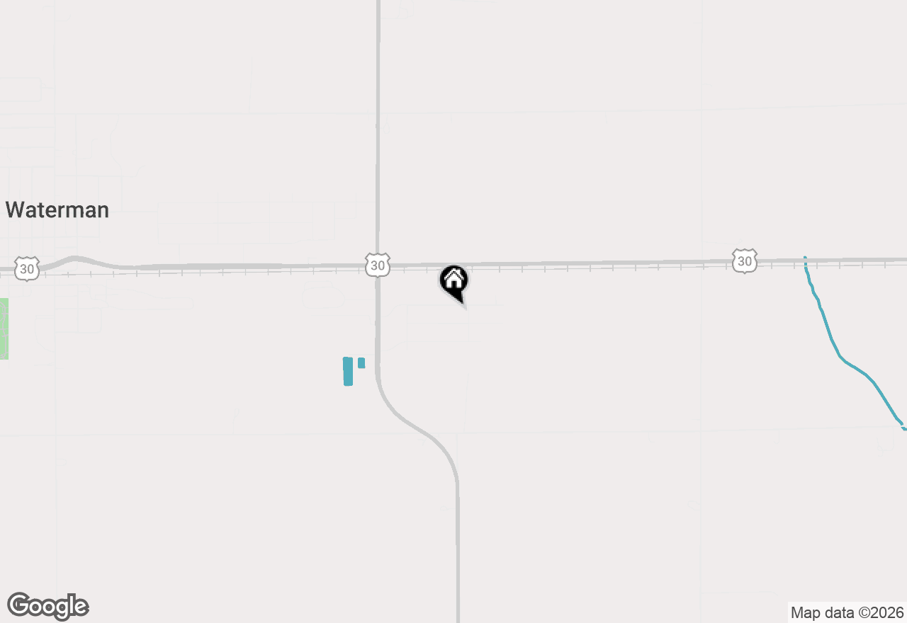 Map of 217 Buchanan Drive, Waterman, IL 60556