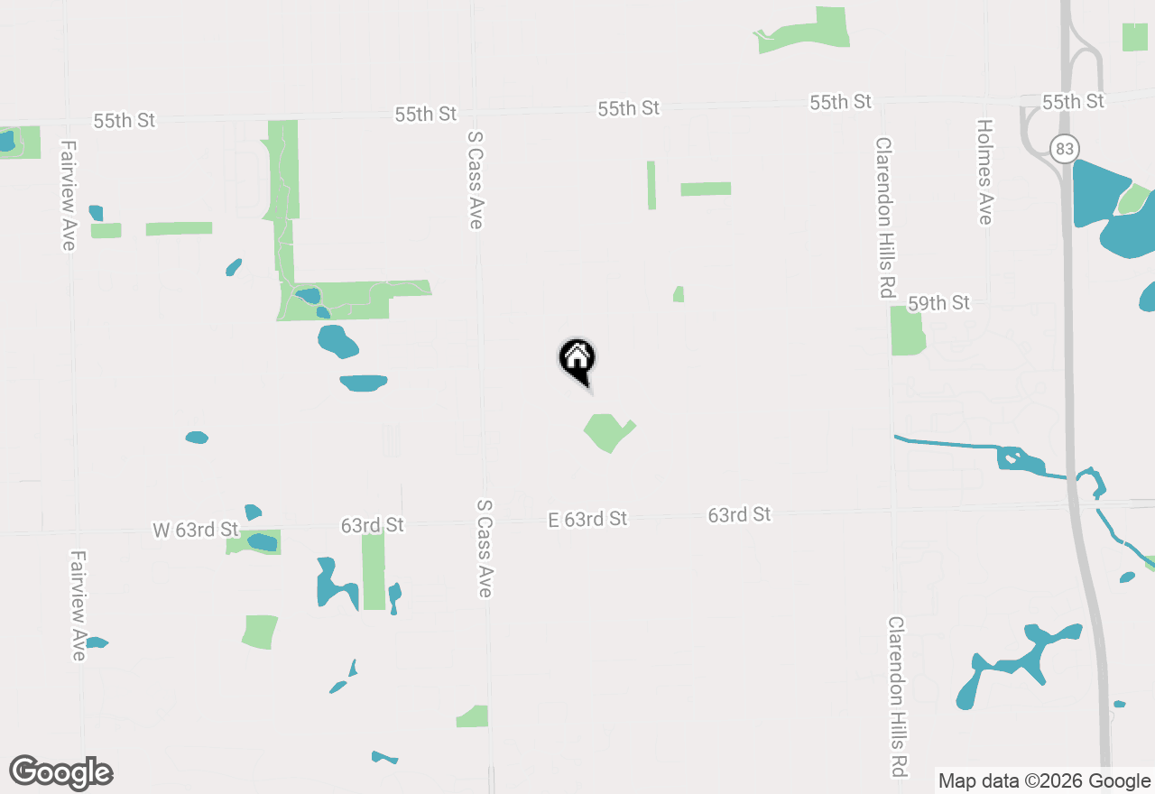 Map of 129 Heath Place, Westmont, IL 60559