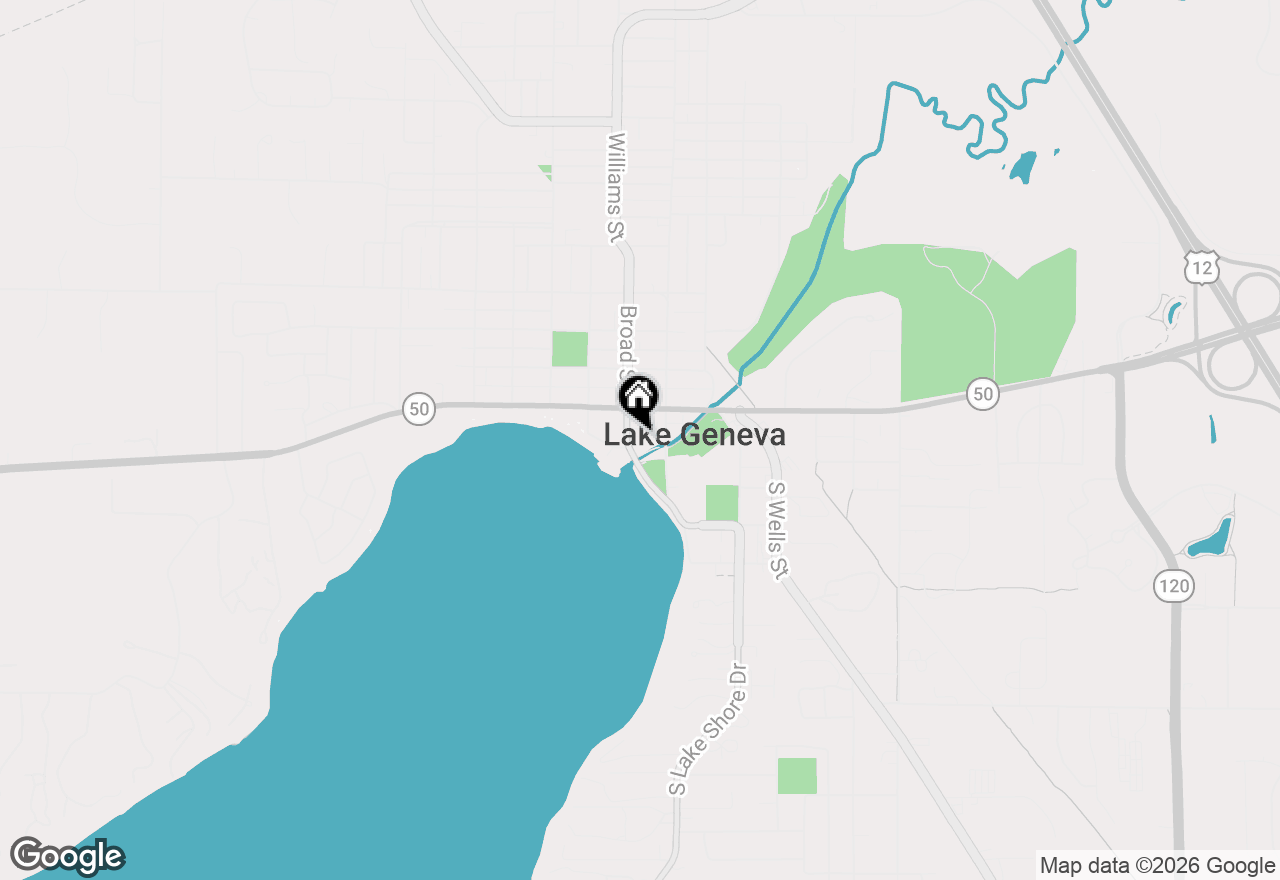 Map of 101 Broad St #602, Lake Geneva, WI 53147