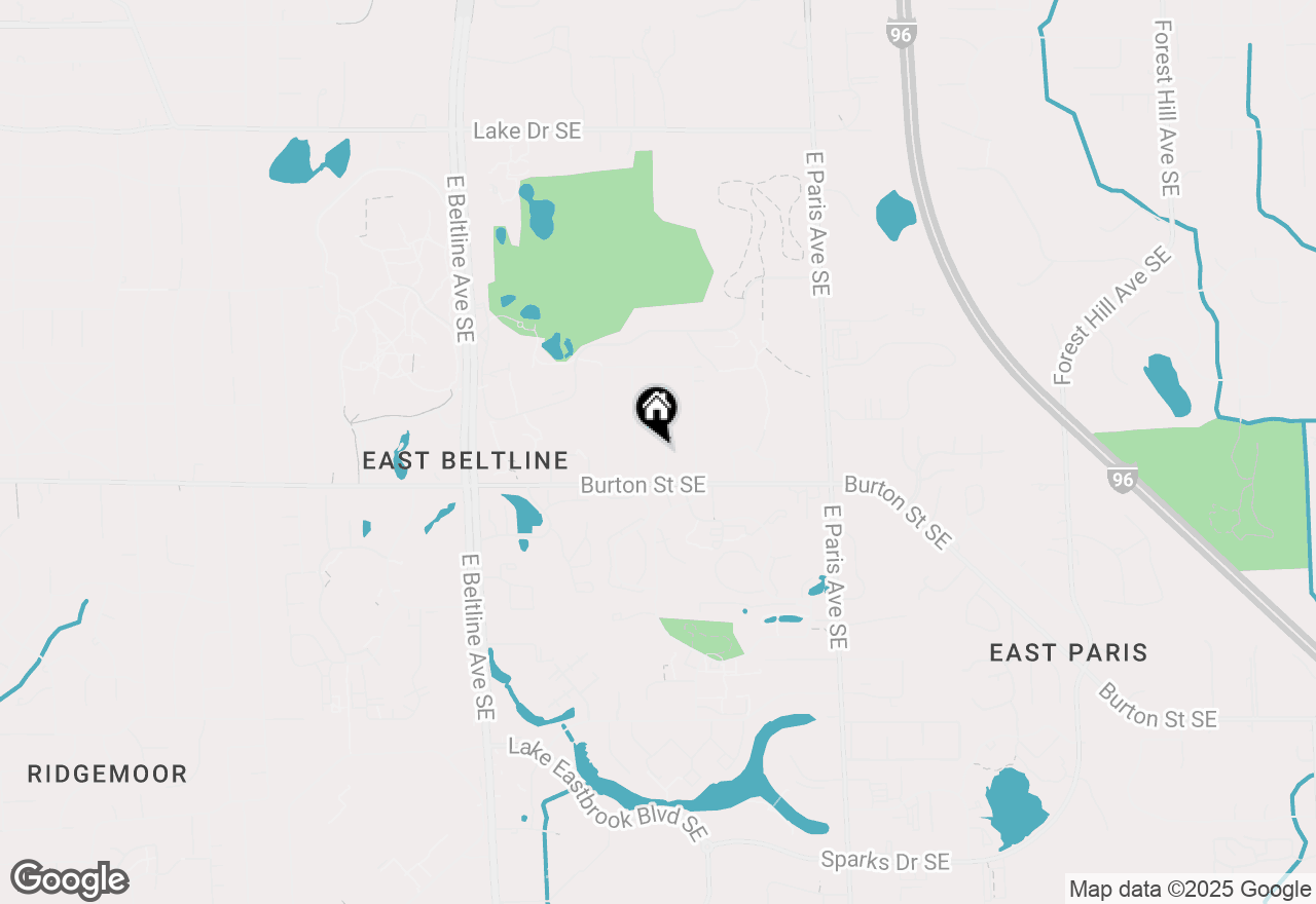 Map of 1931 Keyhill Avenue Se, Grand Rapids, MI 49546