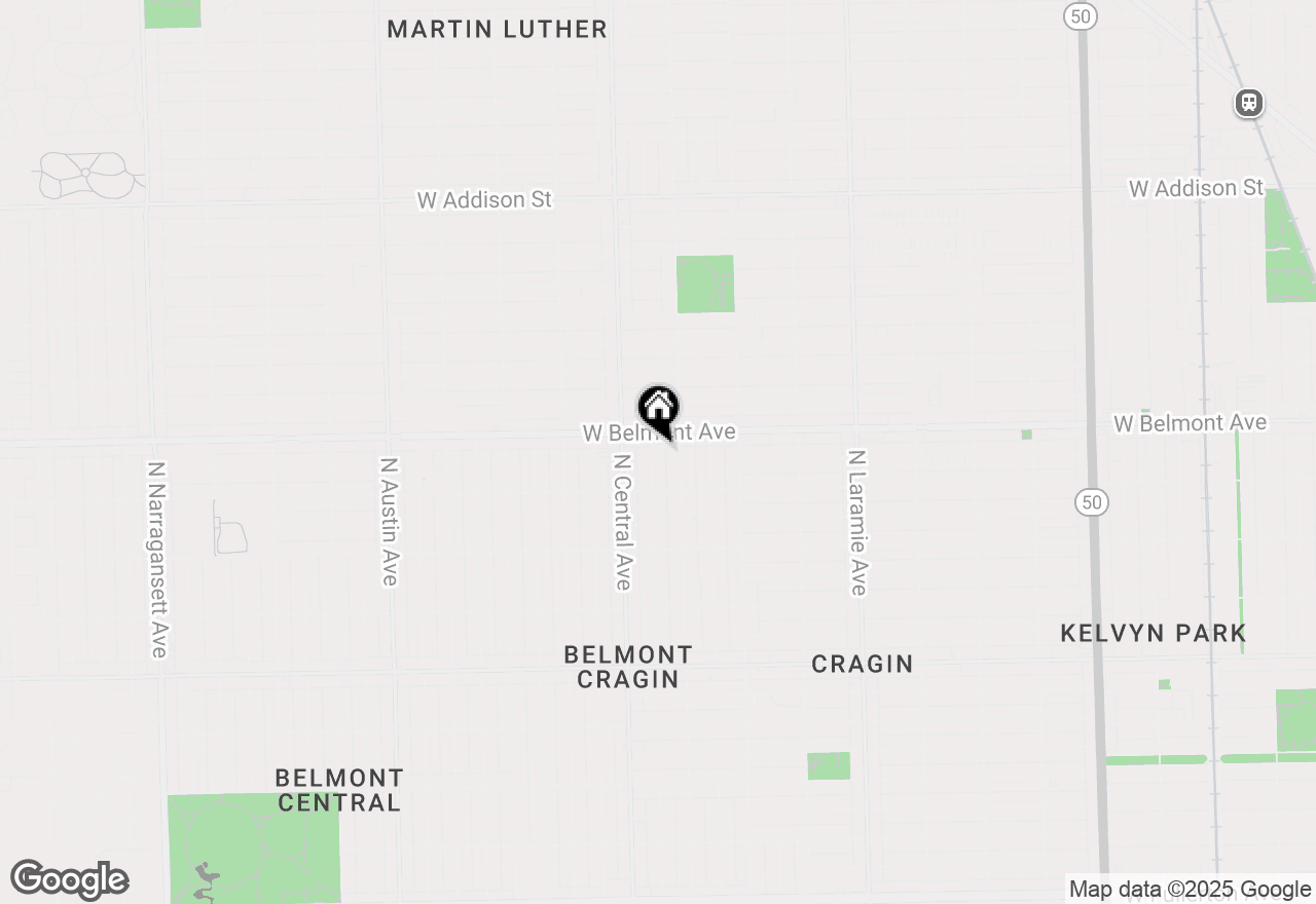 Map of 3141 N Luna Avenue #2, Chicago, IL 60634