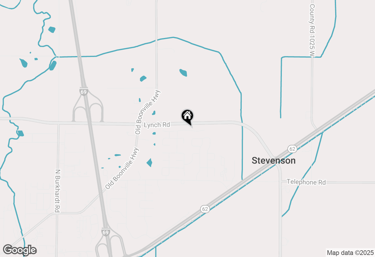 Map of 8022 Jt Court, Evansville, IN 47715