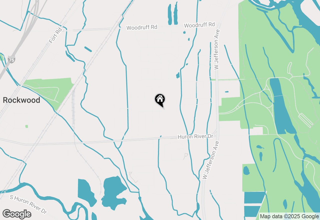 Map of 32170 Bondie Drive, Rockwood, MI 48173