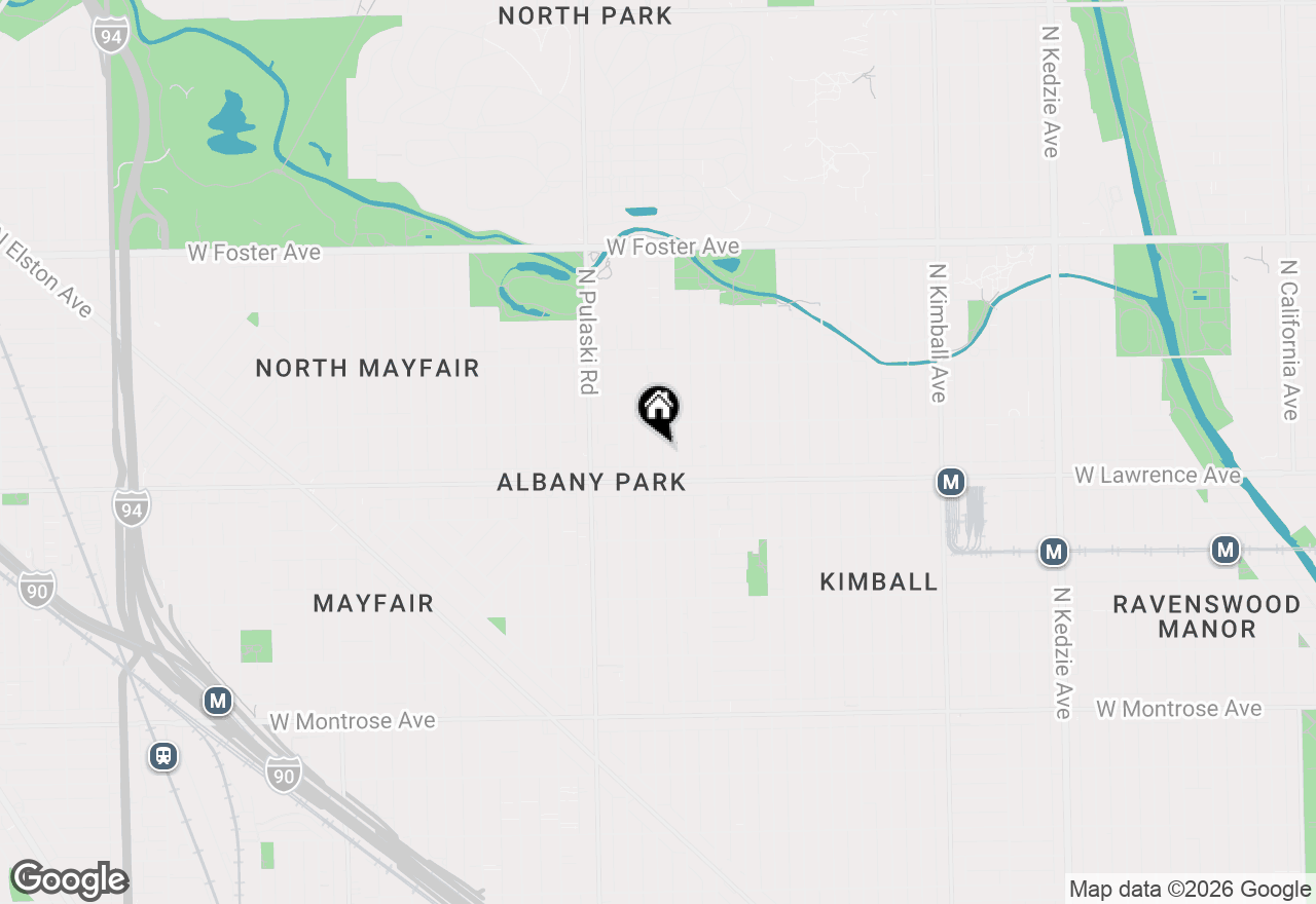 Map of 4829 N Springfield Avenue #1B, Chicago, IL 60625