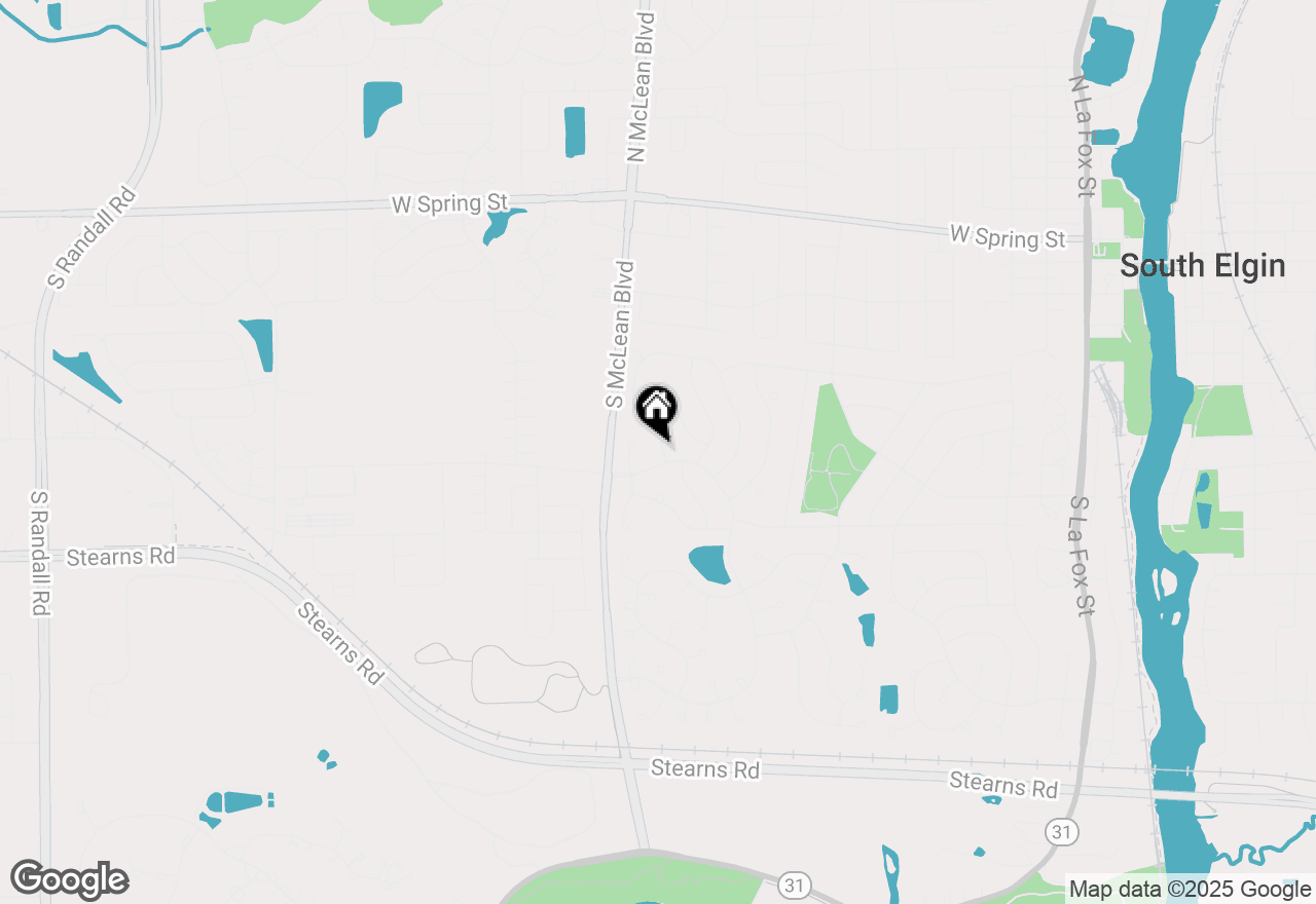 Map of 328 W Harvard Circle, South Elgin, IL 60177