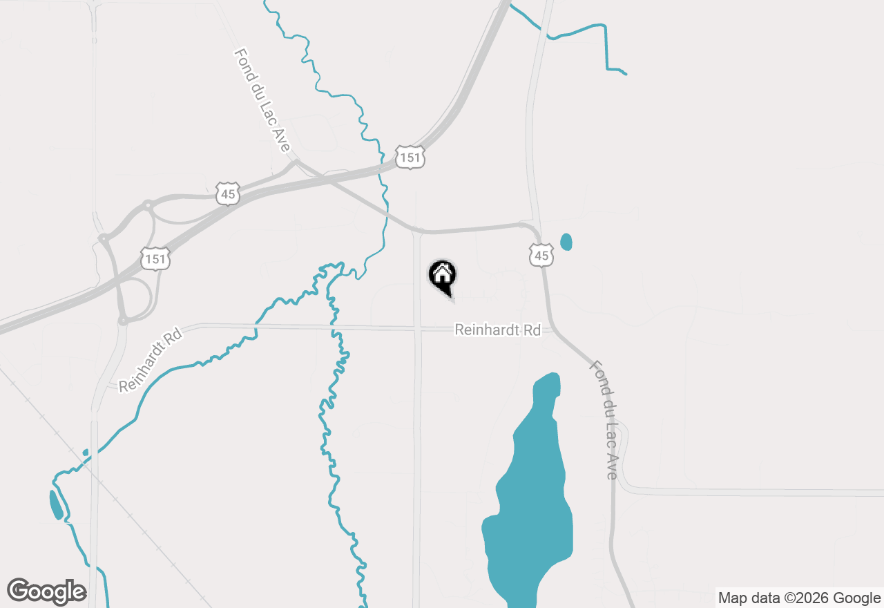 Map of N5503 Boyke Dr, Fond Du Lac, WI 54937