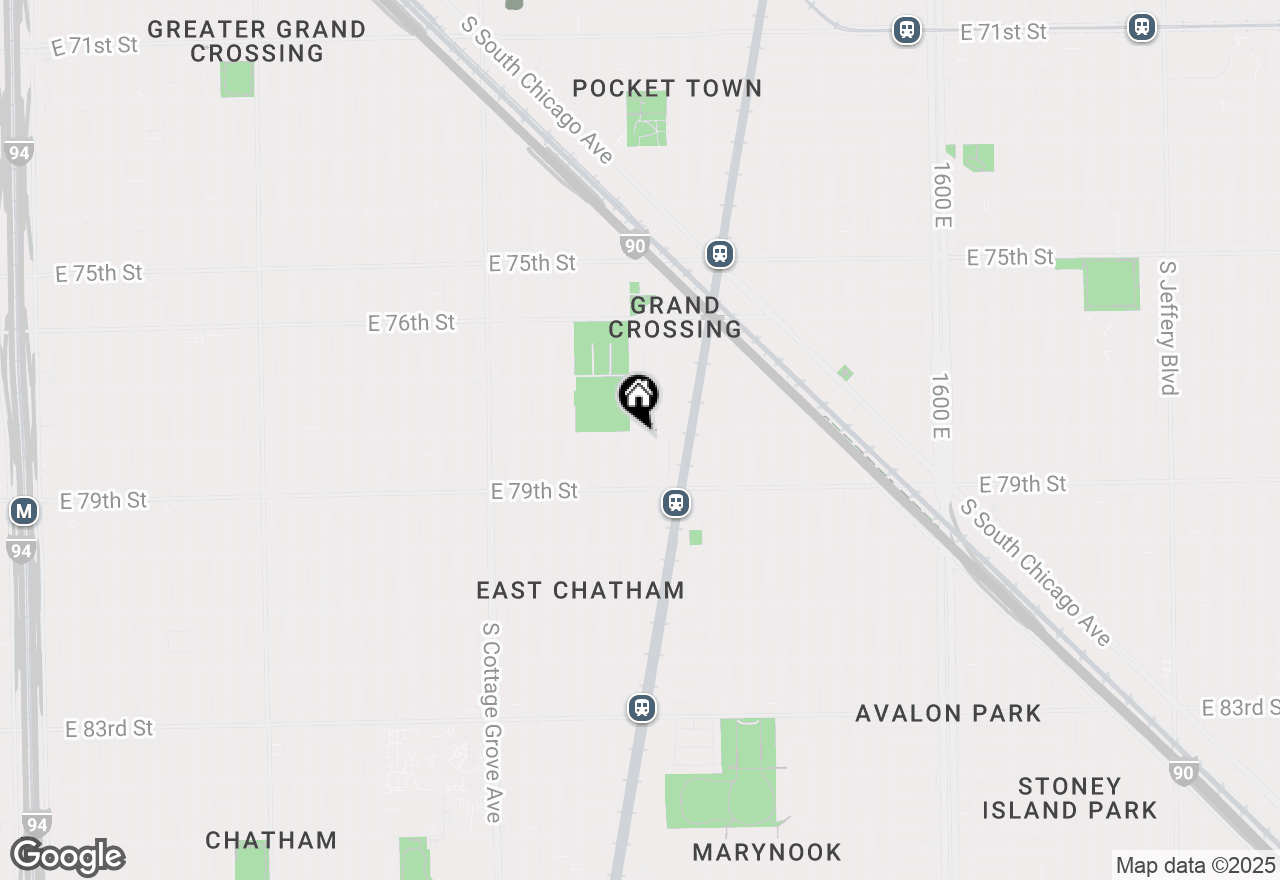 Map of 7805 S Dobson Avenue, Chicago, IL 60619