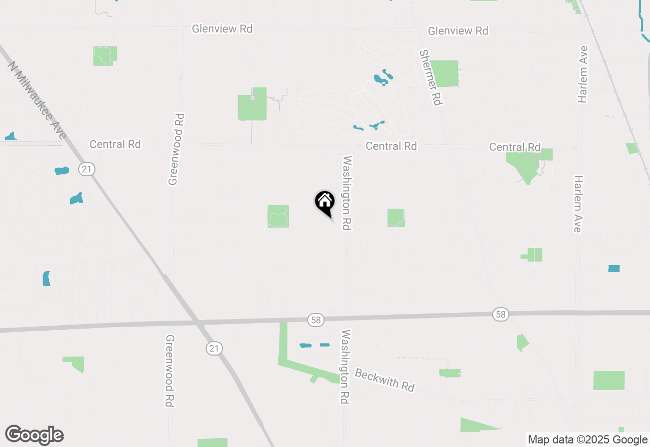 Map of 2746 Norma Court, Glenview, IL 60025