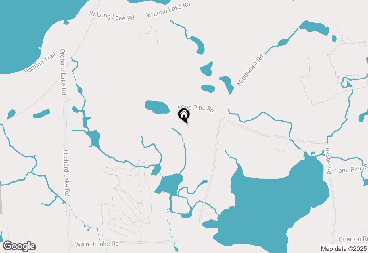 Map of 3118 Bloomfield Park Drive, West Bloomfield, MI 48323