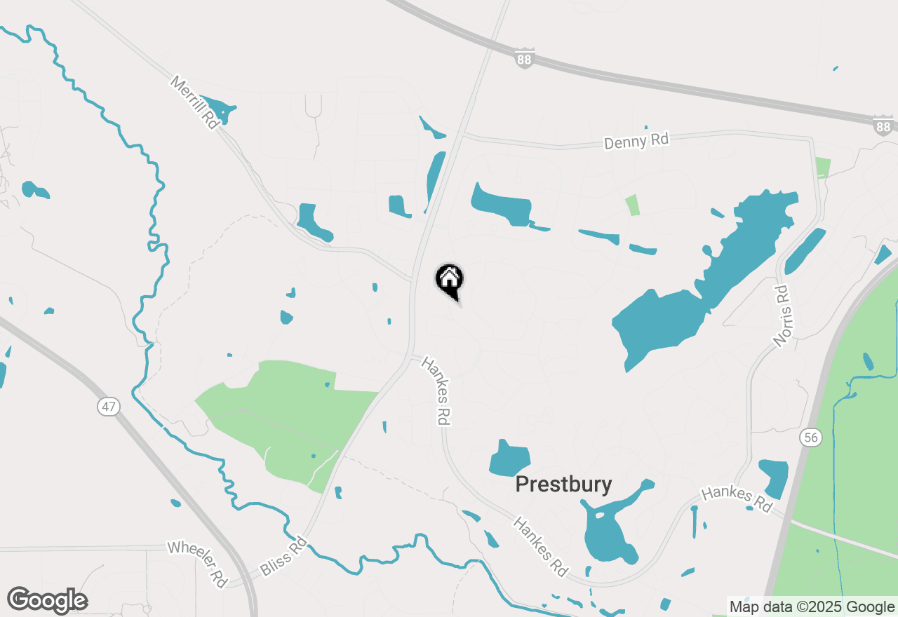 Map of 757 Merrill New Road, Sugar Grove, IL 60554