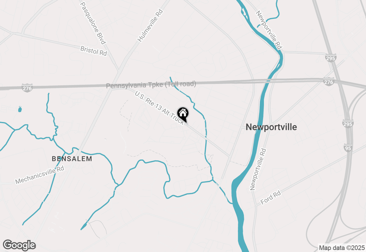 Map of 1446 Gibson Road #A71, Bensalem, PA 19020