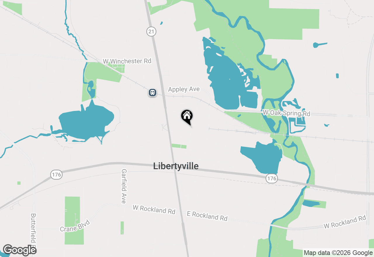 Map of 222 E Church Street #222, Libertyville, IL 60048