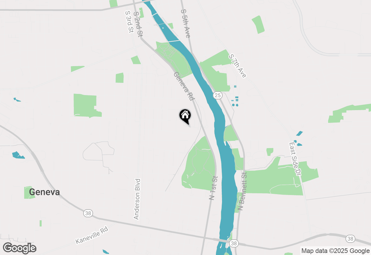 Map of 52 White Oak Circle, St. Charles, IL 60174