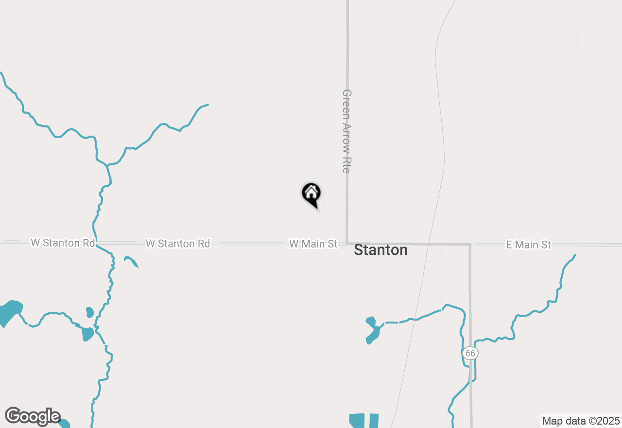 Map of 401 W Bradford Street, Stanton, MI 48888