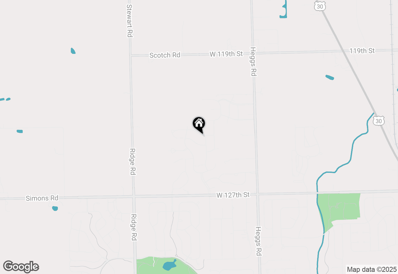 Map of 26403 W Red Apple Road, Plainfield, IL 60585