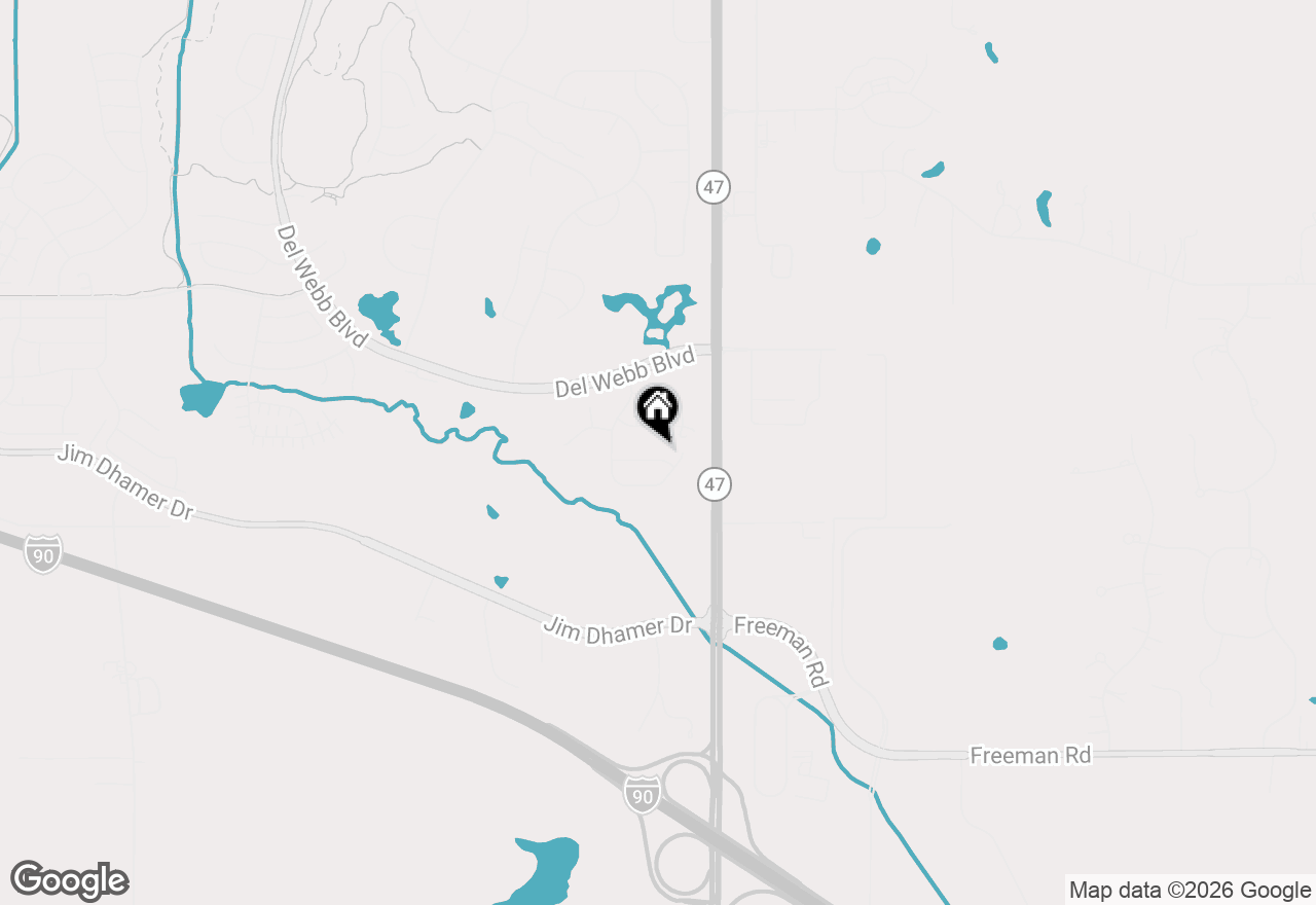 Map of 12230 Songbird Lane, Huntley, IL 60142