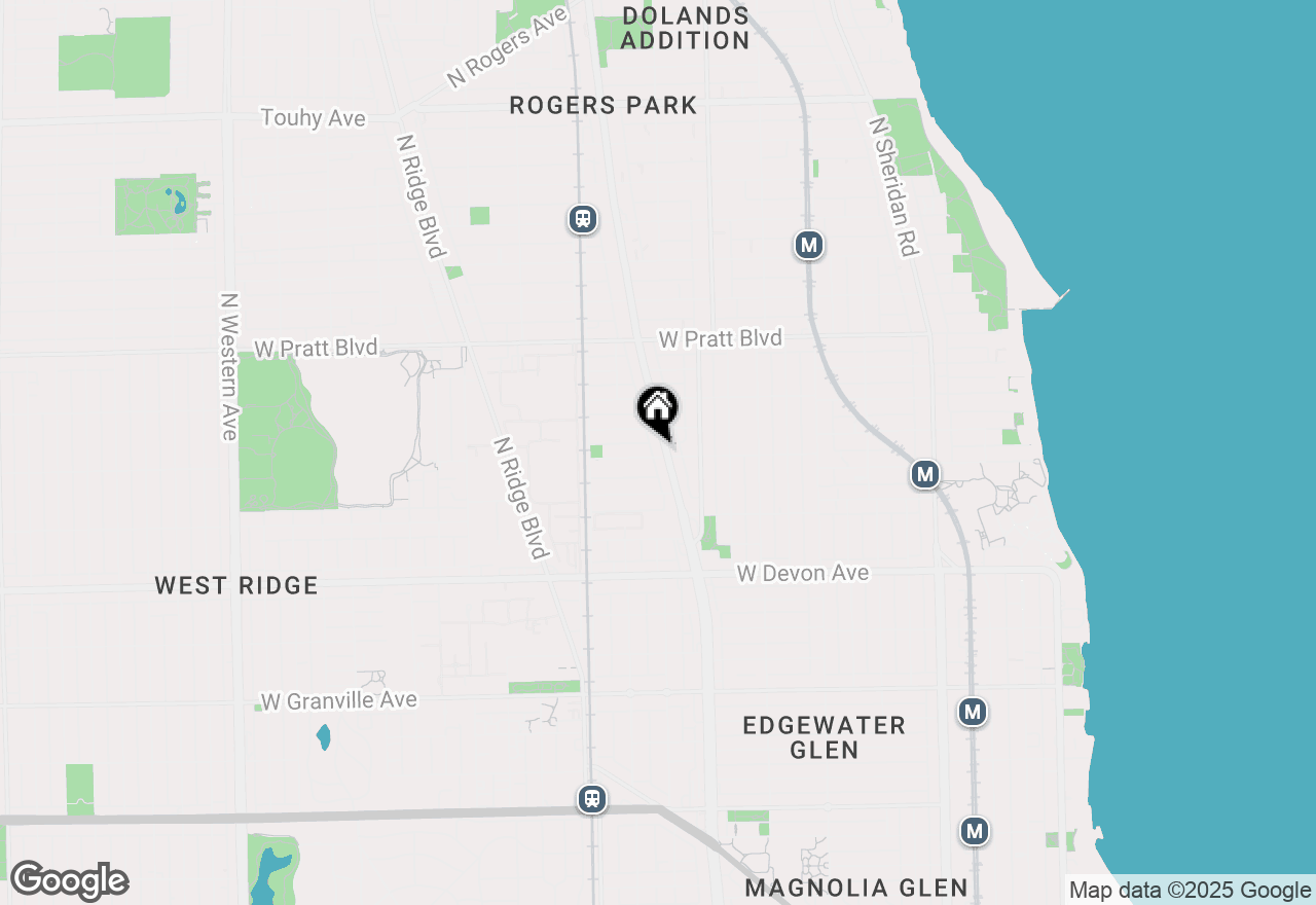 Map of 6600 N Clark Street, Chicago, IL 60626