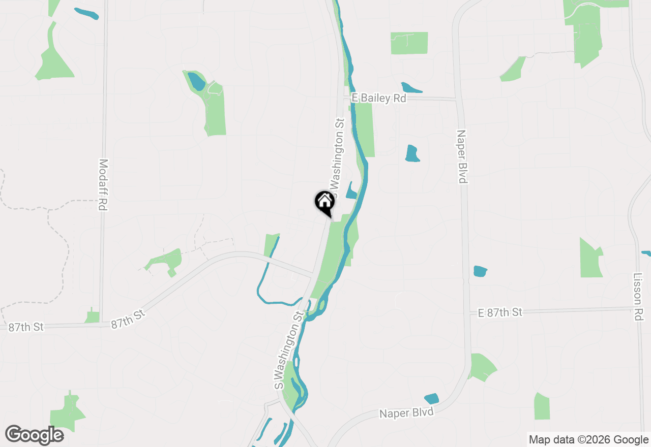 Map of 11 Foxcroft Road #11-131, Naperville, IL 60565