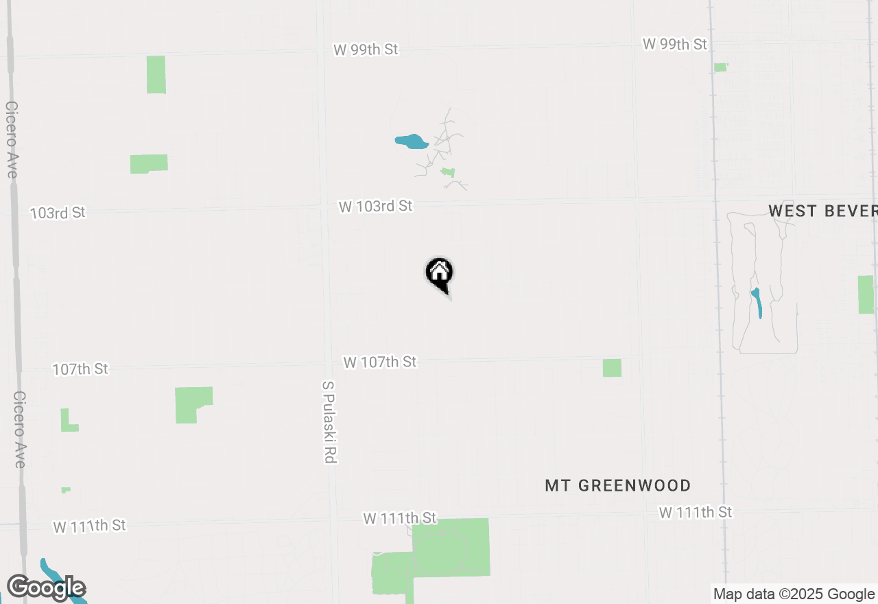 Map of 10528 S Lawndale Avenue, Chicago, IL 60655