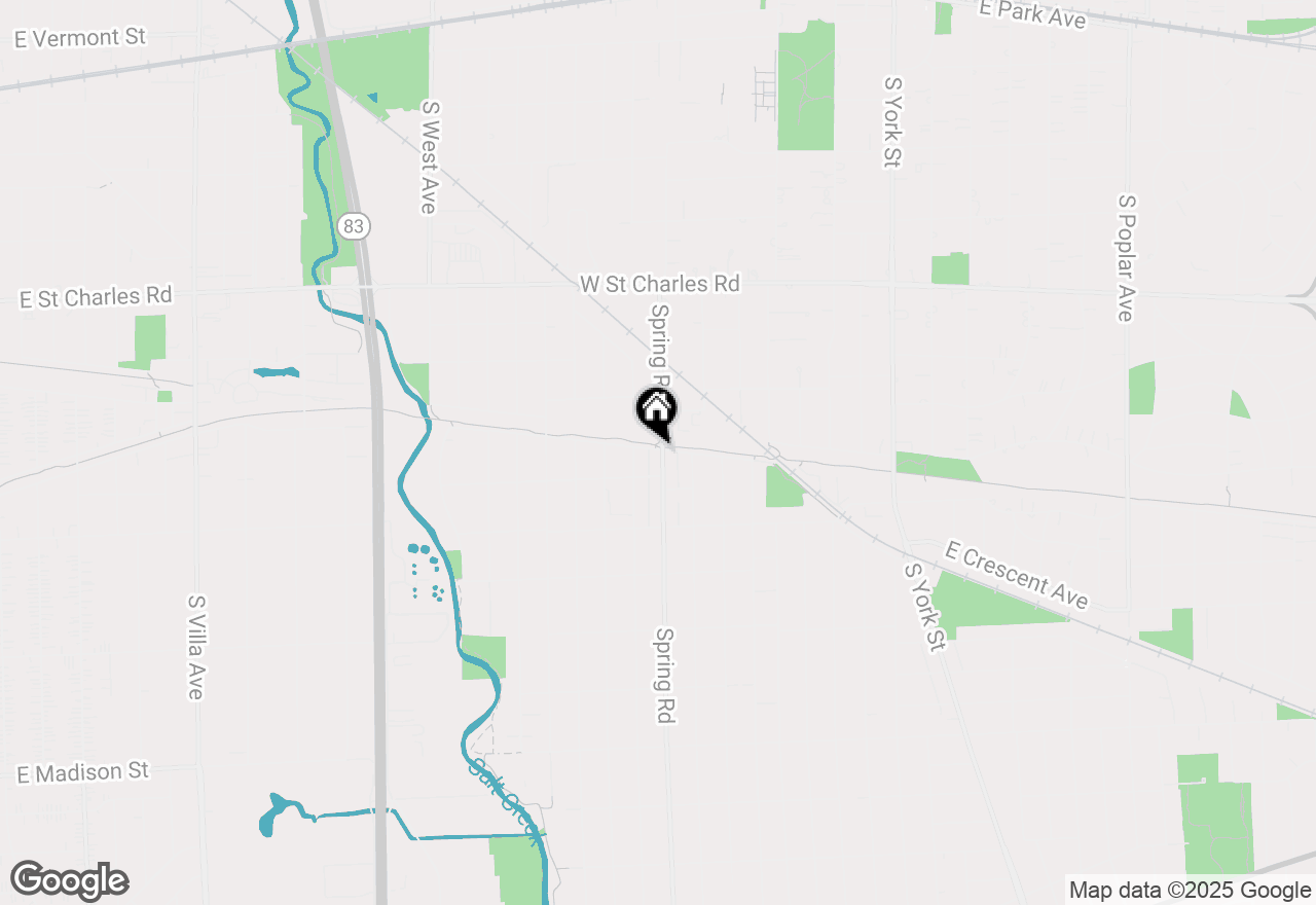 Map of 500 S Spring Road #1, Elmhurst, IL 60126