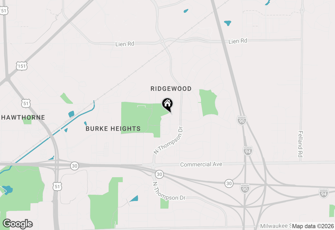 Map of 934 Jana Lane, Madison, WI 53704