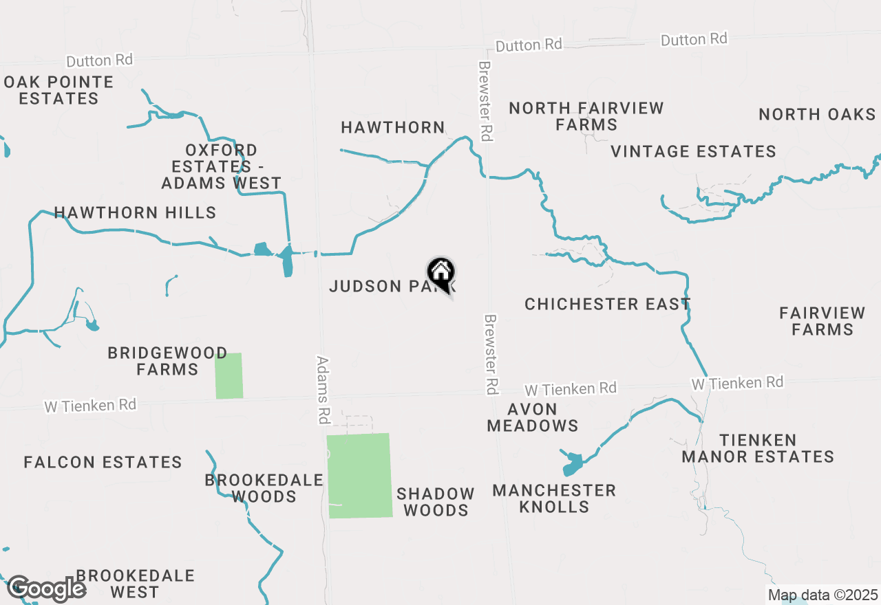 Map of 2657 Tallahassee Drive, Rochester Hills, MI 48306