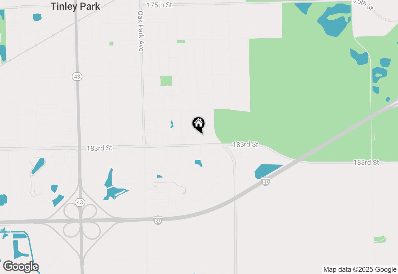 Map of 18230 S 65th Avenue, Tinley Park, IL 60477