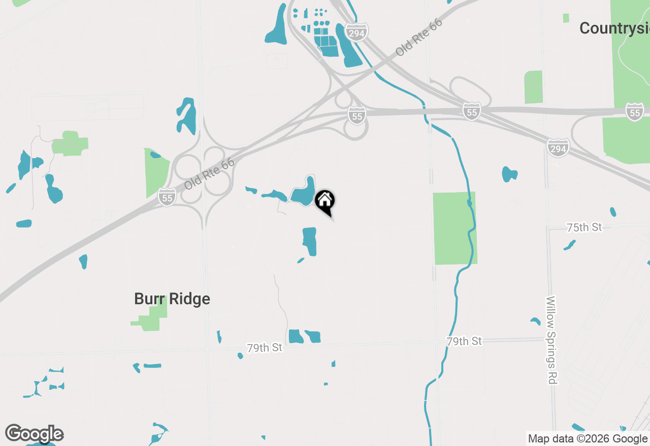Map of 7440 Arbor Avenue, Burr Ridge, IL 60527